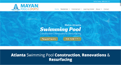 Desktop Screenshot of mayanpools.com