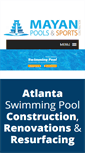 Mobile Screenshot of mayanpools.com